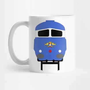 Blue Pullman Train in Nanking Blue Livery Mug